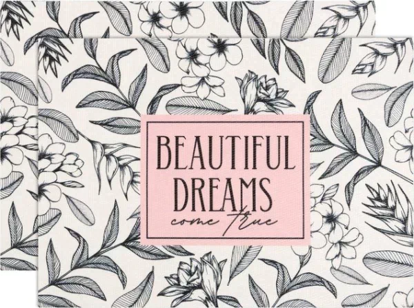 Набор салфеток на стол 2 шт. "Beautiful dreams" 40*29 см