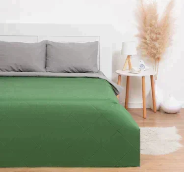 Покрывало LoveLife 1,5 сп 150х210±5 см, цвет зелёный, микрофайбер, 100% п/э