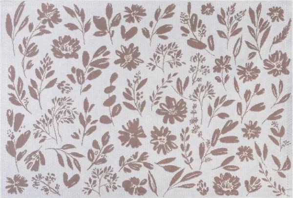 Салфетка "Этель" Flowers brown 30х45 см вид 2, 35% хл 65% пэ, 370 г/м2